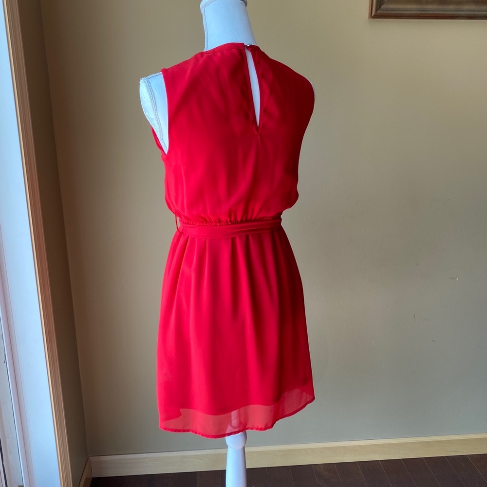Double Zero | Red Mini Dress ❤️ - Picture 5 of 9